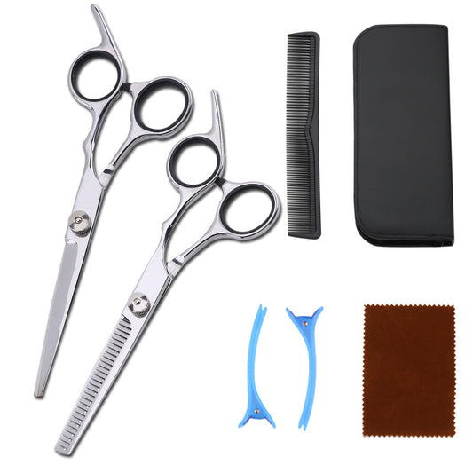 Professionelles Friseurscheren-Set aus Metall